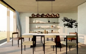 Asian Zen Dining Room Idea