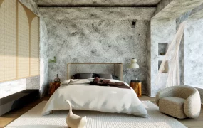 Industrial Rustic Bedroom Design