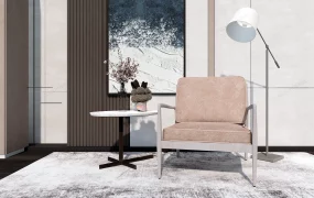 Live Room Accent Chair Side Table