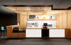Juice Bar Interior Design