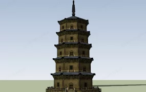 Classic Chinese Pagoda Architecture