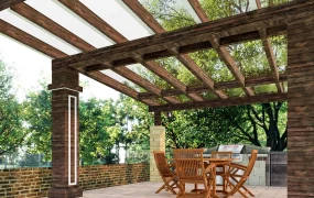Outdoor Kitchen Pavilion Designs