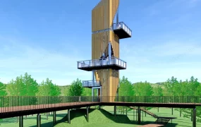 Modern Observation Tower