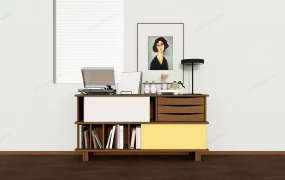 Low Profile Bookcase