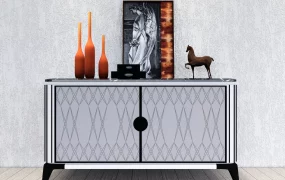 Modern Sideboard Buffet Accent Cabinet