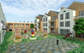 Red Brick Kindergarten Buildings