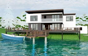 Lake Waterfront Home