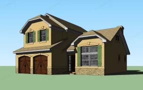 American Suburban House