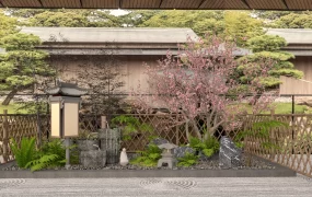 Small Japanese Zen Garden