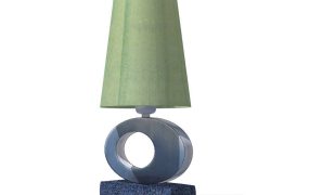 Stone Base Table Lamp