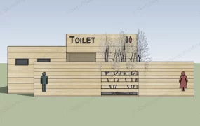 Public Toilet Exterior Design