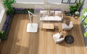 Modern Rooftop Patio Design