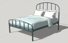 Metal Tube Bed