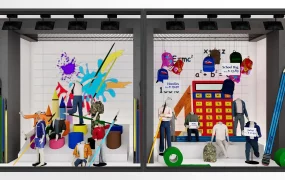 Back To School Window Display