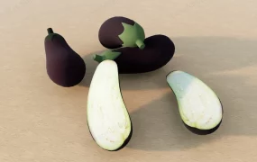 Purple Eggplants
