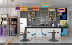 Retro Video Game Bar