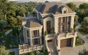 European French Neoclassical Villa Estate