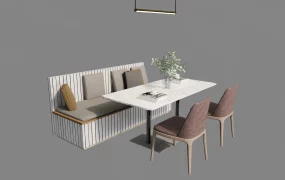Booth Dining Set