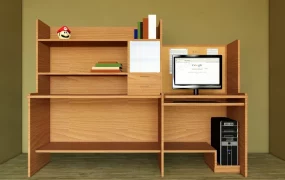 Computer Desk With Hutch