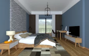 Modern Male Bedroom Design