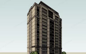 Modern Apartment Block