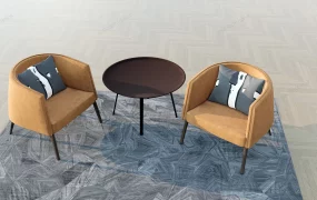 Armchair & Side Table Set