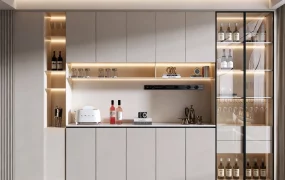 Luxury Bar Cabinet Design