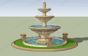 4 Tier Water Fountain