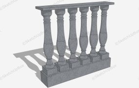 Cast Stone Balustrade