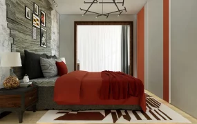 Modern Rustic Bedroom Idea