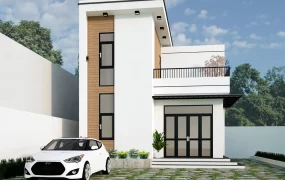 Modern Two Story Minimalist House
