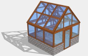 Garden Greenhouse Idea
