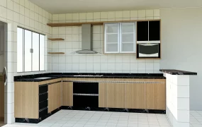 L Shaped Kitchen Cabinet Design