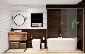 Modern Farmhouse Bathroom