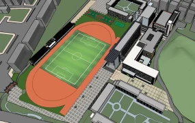 Modern High School Buildings