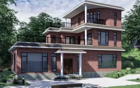 Mountain Brick Home