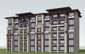 Modern Apartment Building