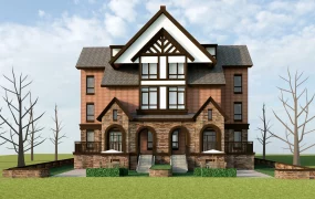 English Duplex House