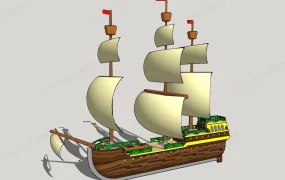Merchant Sailing Ship