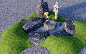 Zen Garden Water Fountain