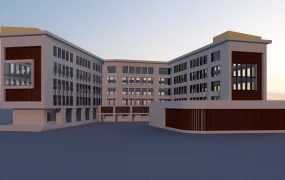 Modern University Building Architecture
