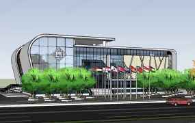 Unique Office Building