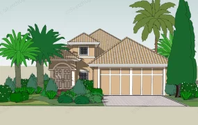 Coastal Beach House Exterior