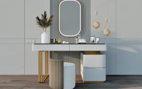 Modern Makeup Vanity Table
