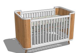 Infant Bed With Mattress