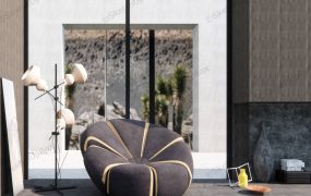 Pumpkin Bean Bag Chair