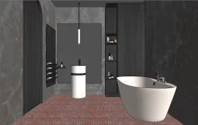 Simple Small Bathroom Idea