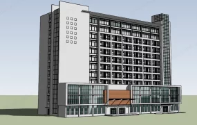 Modern Hospital Building Design