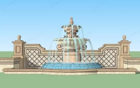 Outdoor Wall Water Fountain
