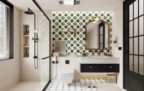 French Vintage Bathroom Idea
